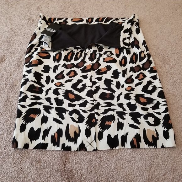 Monroe & Main Leopard Skirt, Size 14, NWT - Picture 2 of 11